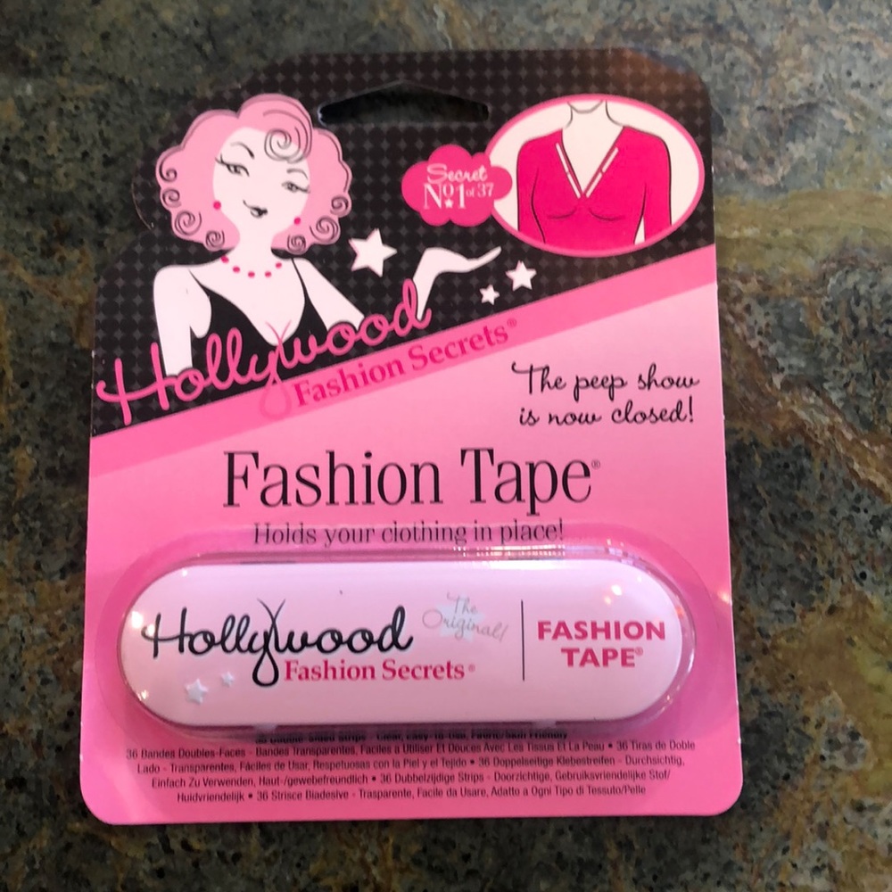 Hollywood fashion tape